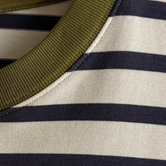 NWT COS The Clean-Cut Stripe Long Sleeve Cotton T-Shirt - Picture 6 of 6